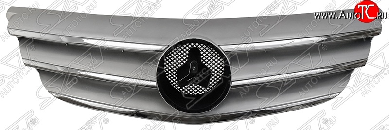 7 999 р. Решётка радиатора SAT  Mercedes-Benz B-Class  W245/T245 (2005-2011) (Неокрашенная)  с доставкой в г. Калуга
