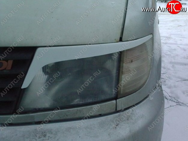 1 099 р. Реснички на фары CT Mercedes-Benz Vito W638 (1996-2003) (Неокрашенные)  с доставкой в г. Калуга