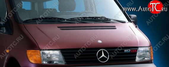 11 599 р. Пластиковый капот Standart Mercedes-Benz Vito W638 (1996-2003)  с доставкой в г. Калуга