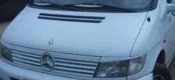 1 199 р. Планка между фарами CT  Mercedes-Benz Vito  W638 (1996-2003) (Неокрашенные)  с доставкой в г. Калуга. Увеличить фотографию 1