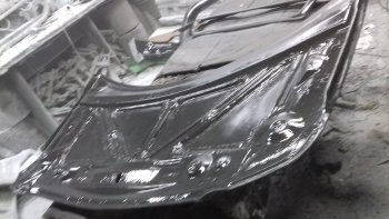 12 899 р. Капот стеклопластиковый Jaguar  Mercedes-Benz Vito  W639 (2003-2014)  с доставкой в г. Калуга. Увеличить фотографию 3
