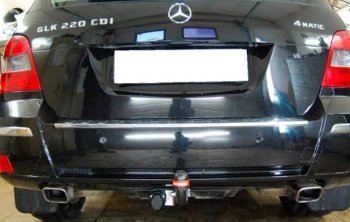 12 499 р. Фаркоп Bosal-Oris. (тип шара A)  Mercedes-Benz GLK class  X204 (2008-2015)  с доставкой в г. Калуга. Увеличить фотографию 1