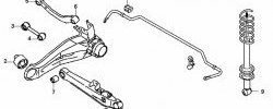 1 069 р. Полиуретановый сайлентблок нижнего поперечного рычага задней подвески Точка Опоры Mitsubishi Lancer 9 2-ой рестайлинг универсал (2005-2009)  с доставкой в г. Калуга. Увеличить фотографию 2