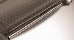 10 999 р. Защита порогов из круглой трубы диаметром 57 мм Slitkoff  Mitsubishi ASX (2013-2016) (Нержавейка, Полированная)  с доставкой в г. Калуга. Увеличить фотографию 1