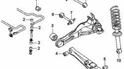 199 р. Полиуретановая втулка стабилизатора задней подвески Точка Опоры Mitsubishi Colt CJ0 хэтчбэк 3 дв. (1995-2003)  с доставкой в г. Калуга. Увеличить фотографию 2