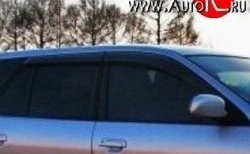 999 р. Комплект дефлекторов окон (ветровиков) 4 шт. (универсал) Russtal Mitsubishi Galant 8  дорестайлинг седан (1996-1998)  с доставкой в г. Калуга. Увеличить фотографию 1