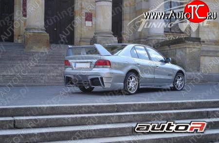 33 499 р. Задний бампер Auto-R Mitsubishi Galant 8  дорестайлинг седан (1996-1998)  с доставкой в г. Калуга