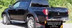 27 849 р. Накладки на колёсные арки RA (усиленные)  Mitsubishi L200  4 (2006-2014) (Плверхность глянец (подд окраску), Неокрашенные)  с доставкой в г. Калуга. Увеличить фотографию 2