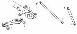 869 р. Полиуретановый сайлентблок верхнего продольного рычага задней подвески Точка Опоры  Mitsubishi Lancer  8 (1995-1997)  с доставкой в г. Калуга. Увеличить фотографию 2