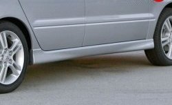 3 699 р. Пороги накладки Сток 2л Mitsubishi Lancer 9 2-ой рестайлинг универсал (2005-2009) (Неокрашенные)  с доставкой в г. Калуга. Увеличить фотографию 2