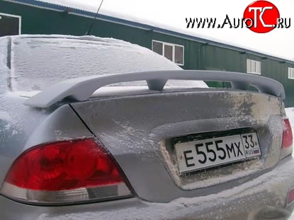 5 949 р. Спойлер GTS Style  Mitsubishi Lancer  9 (2003-2009) 1-ый рестайлинг седан, 2-ой рестайлинг седан (Неокрашенный)  с доставкой в г. Калуга