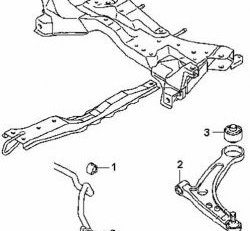 1 139 р. Полиуретановый сайлентблок нижнего рычага передней подвески (задний) Точка Опоры  Mitsubishi Lancer  9 - Lancer Evolution  CT9A  с доставкой в г. Калуга. Увеличить фотографию 2