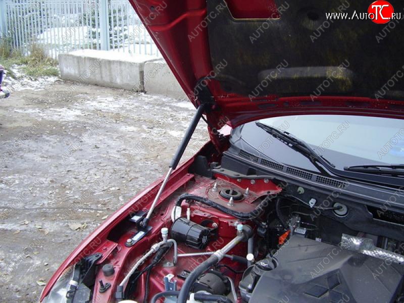 4 099 р. Газовый упор капота Tuning-Sport Mitsubishi Lancer 10 седан дорестайлинг (2007-2010)  с доставкой в г. Калуга