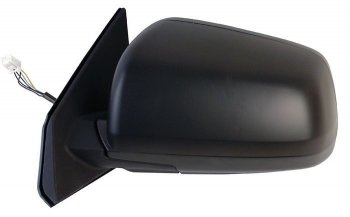 2 999 р. Боковое левое зеркало заднего вида SAT (обогрев, 5 контактов)  Mitsubishi Lancer  10 (2007-2017) (Неокрашенное)  с доставкой в г. Калуга. Увеличить фотографию 1