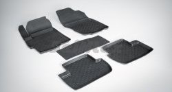 Износостойкие коврики в салон с высоким бортом SeiNtex Premium 4 шт. (резина) Mitsubishi Lancer 10 хэтчбэк дорестайлинг (2007-2010)