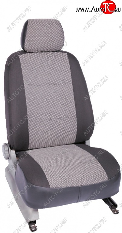 3 799 р. Чехлы для сидений (без подлокотника) SeiNtex (жаккард)  Skoda Octavia  A5 (2004-2008)  с доставкой в г. Калуга