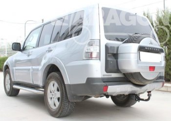 22 699 р. Фаркоп Aragon. (шар A) Mitsubishi Pajero 4 V80 дорестайлинг (2006-2011)  с доставкой в г. Калуга. Увеличить фотографию 7