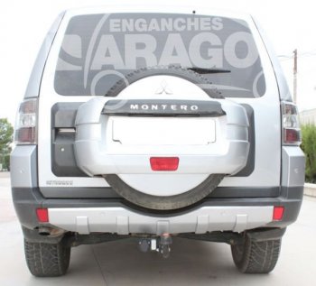 22 699 р. Фаркоп Aragon. (шар A) Mitsubishi Pajero 4 V80 дорестайлинг (2006-2011)  с доставкой в г. Калуга. Увеличить фотографию 6