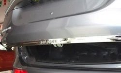 Накладка на крышку багажника СТ Mitsubishi Outlander GF 2-ой рестайлинг (2015-2018)
