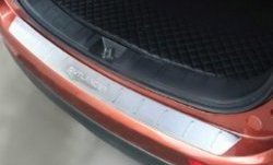5 349 р. Защитная накладка на задний бампер СТ  Mitsubishi Outlander  GF (2015-2018)  с доставкой в г. Калуга. Увеличить фотографию 2