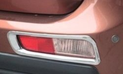 Накладки на задние отражатели СТ Mitsubishi Outlander GF 2-ой рестайлинг (2015-2018)