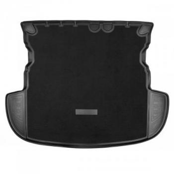 2 859 р. Комбинированый коврик багажника (без органайзера) Unidec  Mitsubishi Outlander  GF (2012-2018) (Чёрный)  с доставкой в г. Калуга. Увеличить фотографию 1