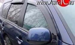 2 449 р. Дефлекторы окон (ветровики) Novline 4 шт  Mitsubishi Outlander  XL (2010-2013)  с доставкой в г. Калуга. Увеличить фотографию 1