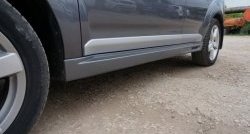 8 499 р. Пороги накладки (рестайлинг) Roadest  Mitsubishi Outlander  XL (2010-2013) (Неокрашенные)  с доставкой в г. Калуга. Увеличить фотографию 1