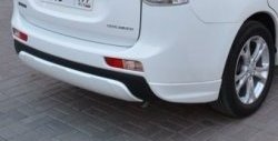 Боковые накладки на задний бампер BROOMER Design Mitsubishi (Митсубиси) Outlander (Аутлэндэр)  GF (2012-2014) GF дорестайлинг