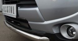 12 499 р. Одинарная защита переднего бампера диаметром 63 мм Russtal  Mitsubishi Outlander  GF (2012-2014)  с доставкой в г. Калуга. Увеличить фотографию 3