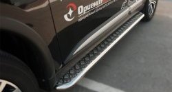 20 749 р. Широкая защита порогов Russtal  Mitsubishi Outlander  GF (2015-2018)  с доставкой в г. Калуга. Увеличить фотографию 3