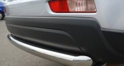 12 499 р. Одинарная защита заднего бампера из трубы диаметром 63 мм Russtal  Mitsubishi Outlander  GF (2012-2014)  с доставкой в г. Калуга. Увеличить фотографию 3