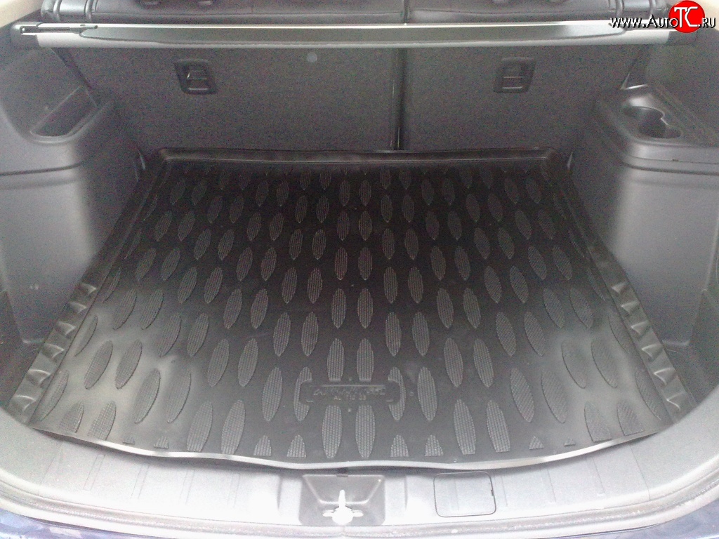 1 099 р. Коврик в багажник (с органайзером) Aileron (полиуретан)  Mitsubishi Outlander  GF (2012-2014)  с доставкой в г. Калуга