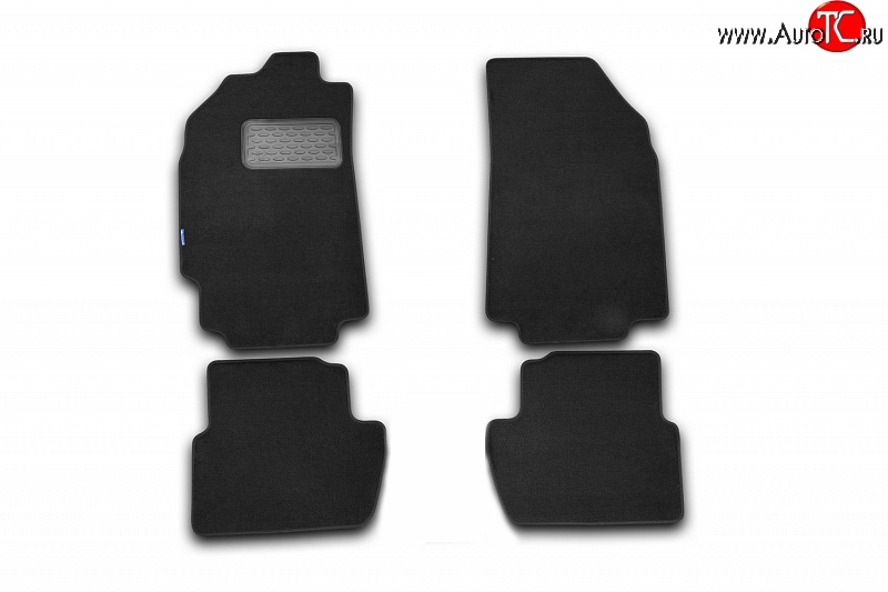 3 979 р. Комплект ковриков в салон (АКПП) Element 4 шт. (текстиль)  Mitsubishi Outlander  GF (2012-2014)  с доставкой в г. Калуга