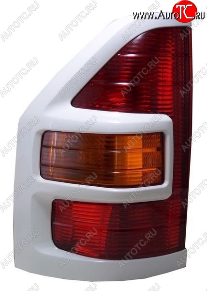 1 499 р. Правый задний фонарь SAT (белая окантовка) Mitsubishi Pajero 3 V70 дорестайлинг (1999-2003)  с доставкой в г. Калуга