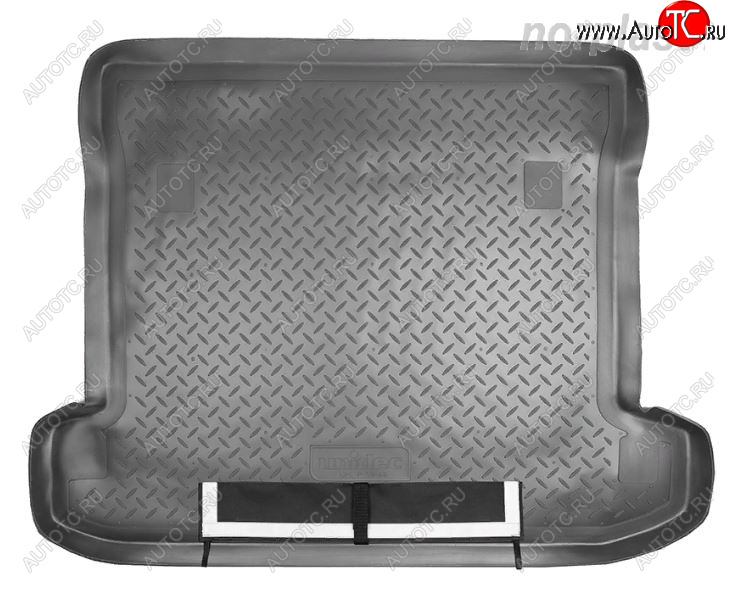 2 899 р. Коврик багажника Norplast  Mitsubishi Pajero  4 V90 (2006-2020) (Черный, с погрузочным ковриком (фартуком))  с доставкой в г. Калуга