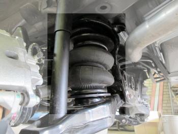 36 699 р. Комплект вспомогательной пневмоподвески на заднюю ось Aride Mitsubishi Pajero 4 V80 дорестайлинг (2006-2011)  с доставкой в г. Калуга. Увеличить фотографию 3