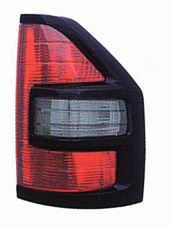1 699 р. Правый задний фонарь SAT (черная окантовка) Mitsubishi Pajero 3 V70 дорестайлинг (1999-2003)  с доставкой в г. Калуга. Увеличить фотографию 1