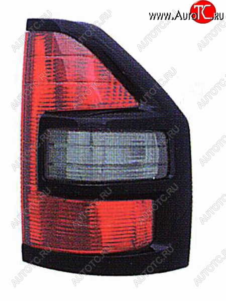 1 699 р. Правый задний фонарь SAT (черная окантовка) Mitsubishi Pajero 3 V70 дорестайлинг (1999-2003)  с доставкой в г. Калуга
