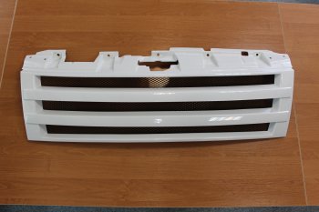 8 199 р. Решётка радиатора BROOMER Design  Mitsubishi Pajero ( 4 V90,  4 V80) (2006-2015) (Неокрашенная)  с доставкой в г. Калуга. Увеличить фотографию 7