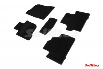 2 699 р. Комплект ворсовых ковриков в салон Seintex  Mitsubishi Pajero Sport  3 QE (2015-2021)  с доставкой в г. Калуга. Увеличить фотографию 1