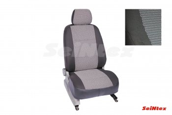 Чехлы для сидений на Seintex (жаккард) Mitsubishi Pajero Sport 3 QE дорестайлинг (2015-2021)