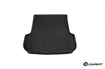 Коврик в багажник Element (полиуретан) Mitsubishi Pajero Sport 3 QE дорестайлинг (2015-2021)  (Черный)