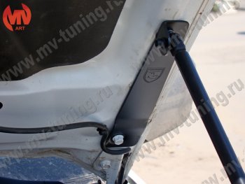 2 969 р. Упор капота MV-Tuning (одинарный) Mitsubishi Pajero Sport 2 PB дорестайлинг (2008-2013)  с доставкой в г. Калуга. Увеличить фотографию 5