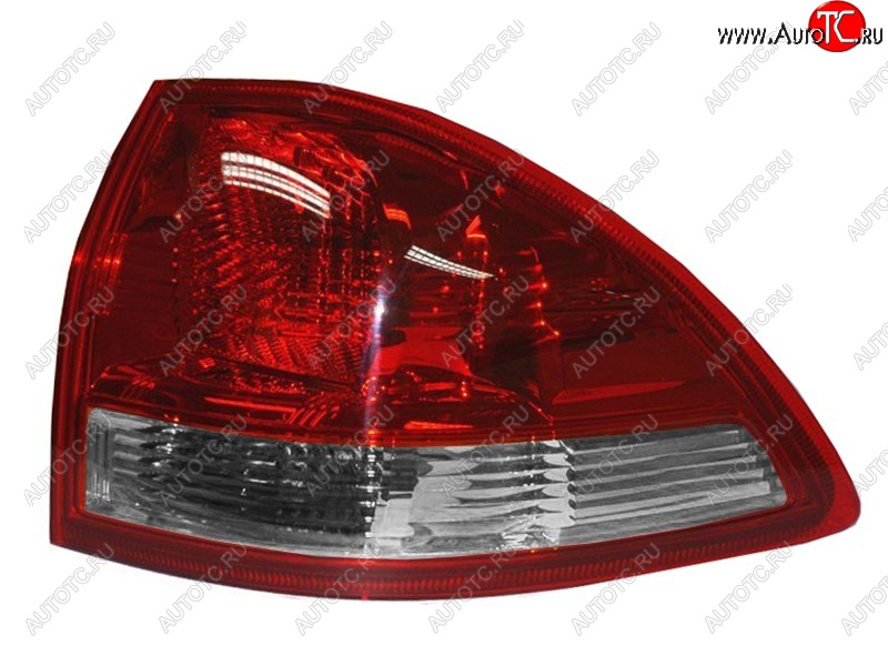 4 499 р. Правый фонарь (внешний/красно-белый) SAT  Mitsubishi Pajero Sport  2 PB (2008-2013)  с доставкой в г. Калуга