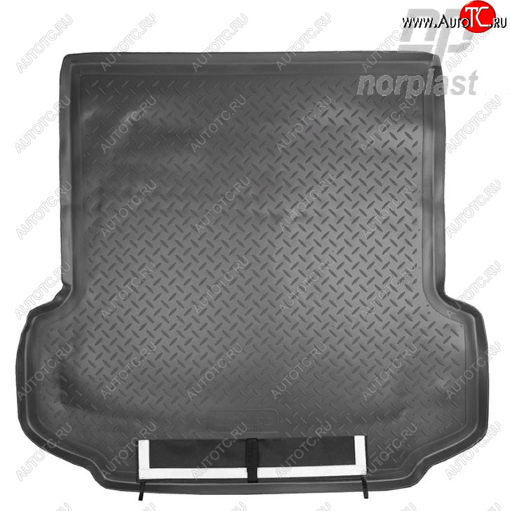 2 999 р. Коврик багажника Norplast  Mitsubishi Pajero Sport  2 PB (2008-2013) (Черный, с погрузочным ковриком (фартуком))  с доставкой в г. Калуга