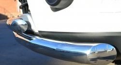 16 999 р. Защита переднего бампера (2 трубыØ63 мм, нержавейка) Russtal Mitsubishi Pajero Sport 3 PB рестайлинг (2013-2017)  с доставкой в г. Калуга. Увеличить фотографию 3