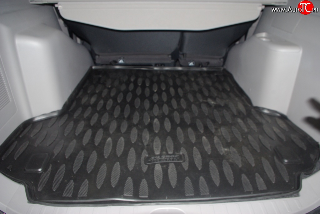 1 379 р. Коврик в багажник Aileron (полиуретан) Mitsubishi Pajero Sport 2 PB дорестайлинг (2008-2013)  с доставкой в г. Калуга