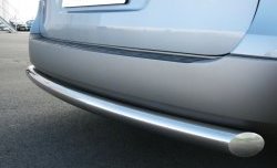 15 649 р. Защита заднего бампера (Ø76 мм, нержавейка) Russtal  Hyundai Starex/Grand Starex/H1  2 TQ (2007-2018)  с доставкой в г. Калуга. Увеличить фотографию 4