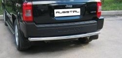 12 349 р. Защита заднего бампера (Ø76 мм, нержавейка) Russtal Jeep Liberty KJ дорестайлинг (2001-2004)  с доставкой в г. Калуга. Увеличить фотографию 3